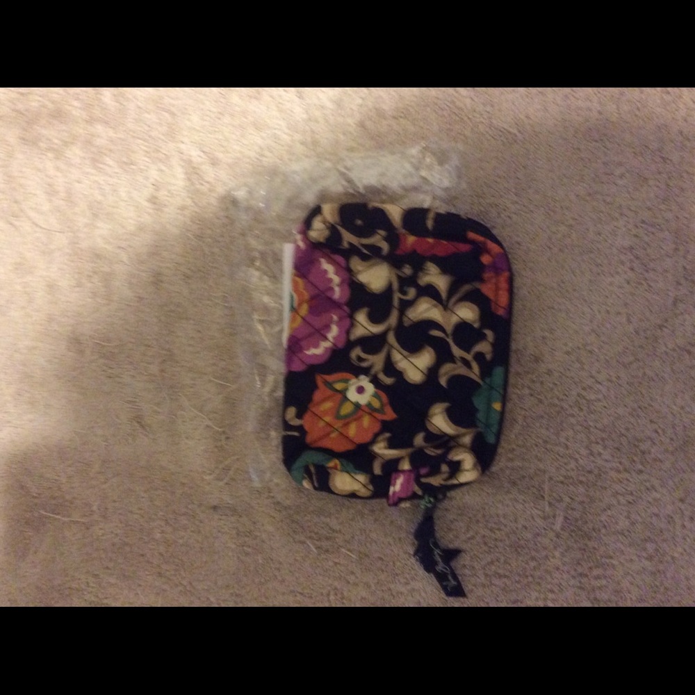 Brand new Vera Bradley small cosmetics case